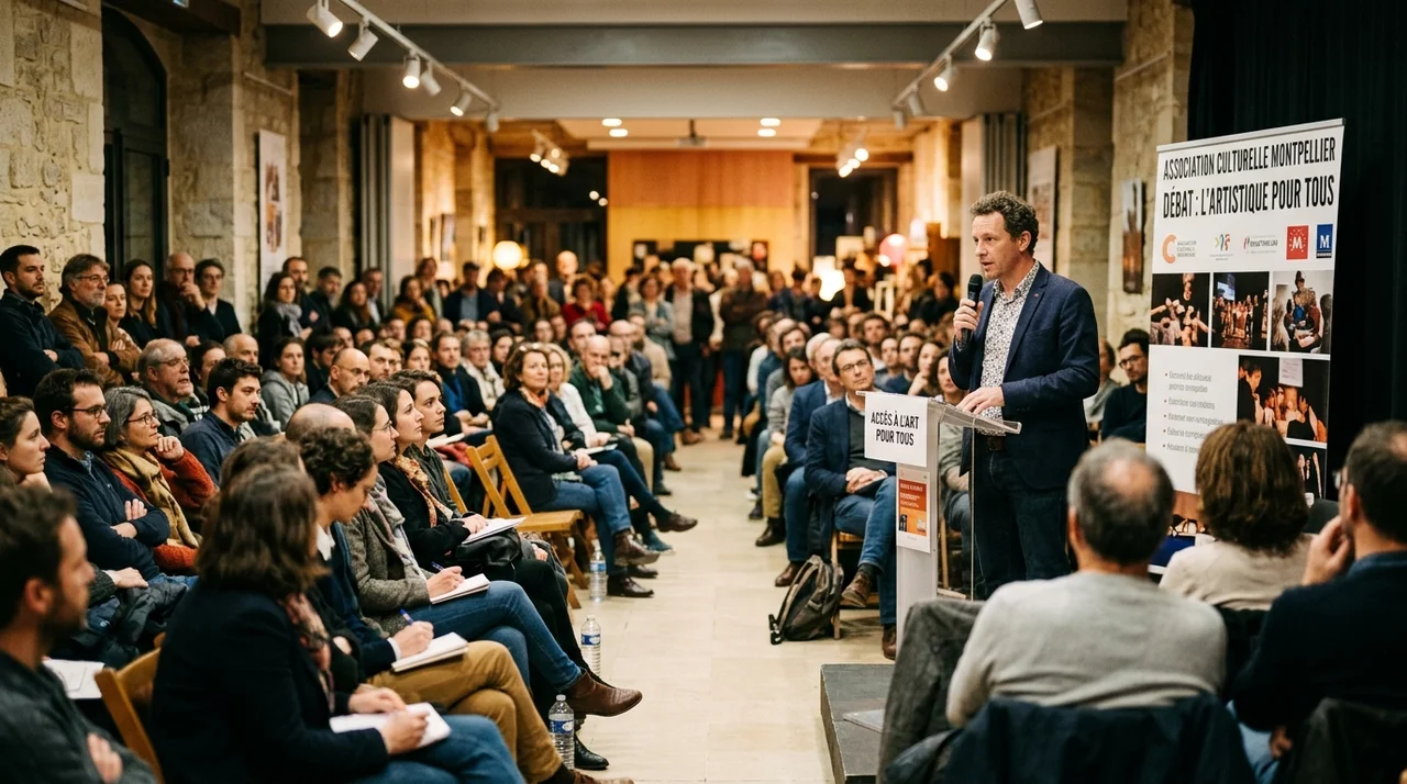 Membres réunis en assemblée générale démocratique au siège de l'association