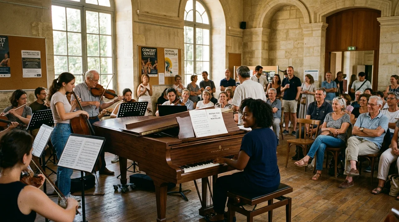 Répétition collective et pratique pianistique partagée au Centre d'Activités Pianistiques et Artistiques à Montpellier